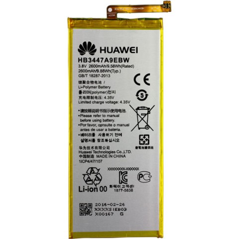 Huawei Akku HB3447A9EBW Ascend P8  Bulk