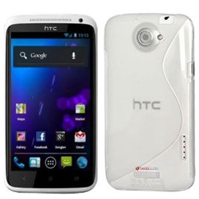 Silikon-Hlle fr HTC One XL - Durchsichtig