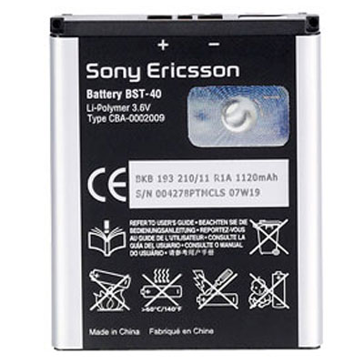 Sony Ericsson Akku BST-40 Bulk