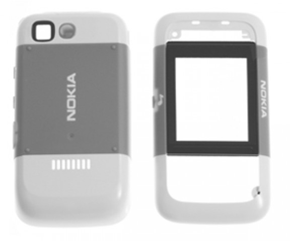 Nokia 5200 Gehuse Grau