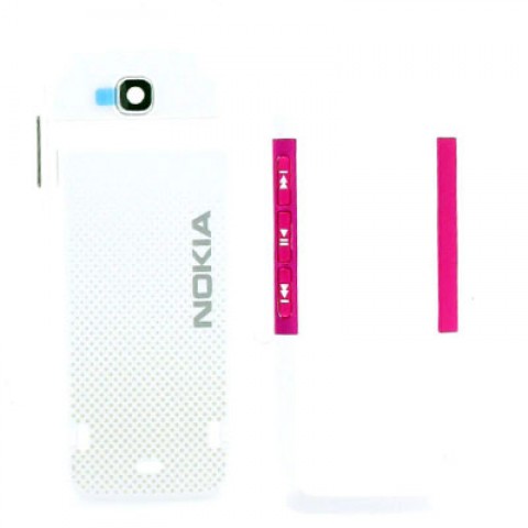 Nokia 5310 Oberschale - Wei / Pink